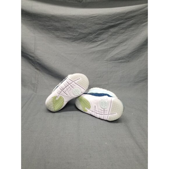 Nike Toddlers Flex Advanced SE Boots Slip-On Blue/ Silver Size 10 NEW IN BOX! - Picture 6 of 6